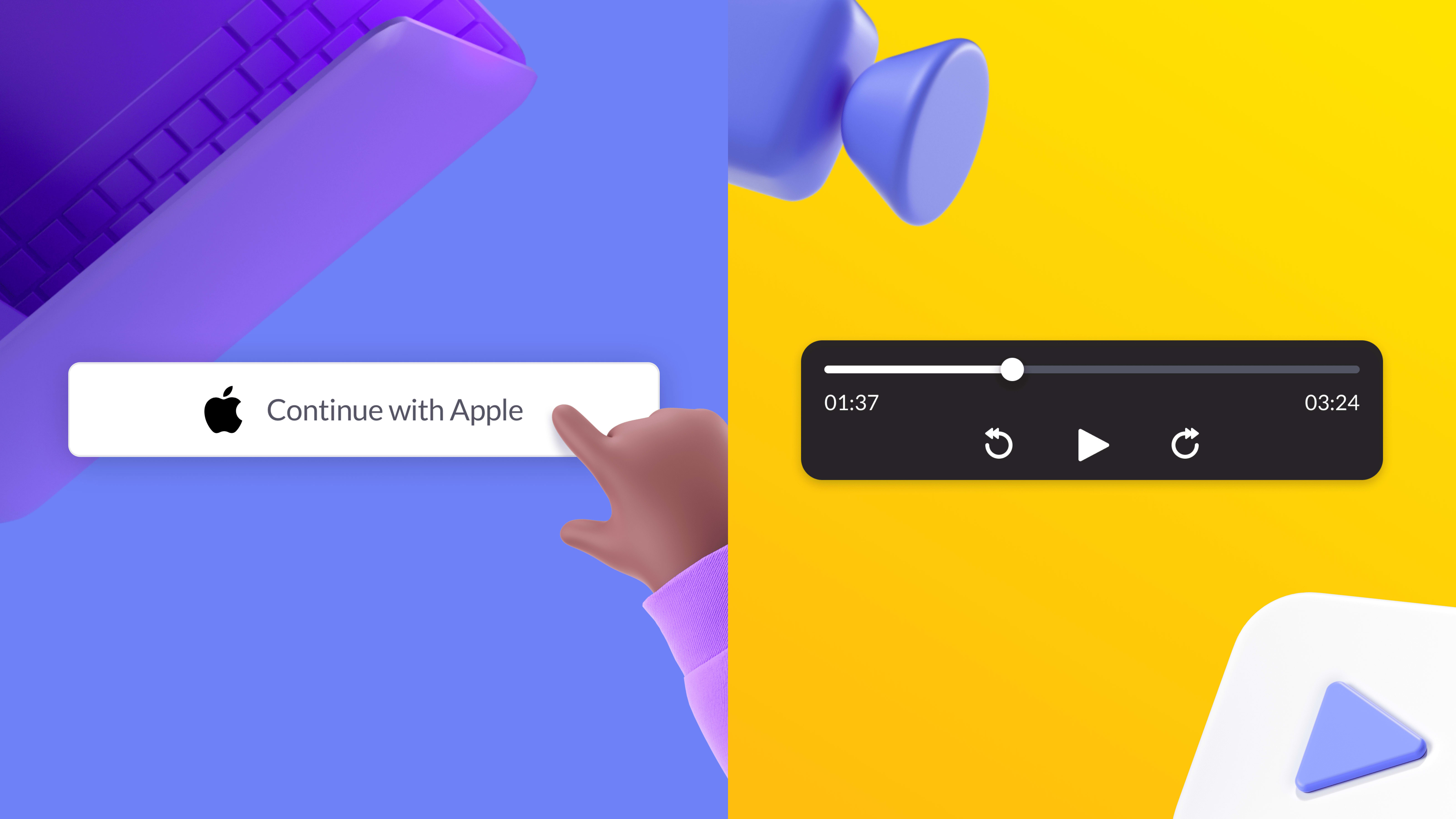 Apple Sign-In and Video Controls