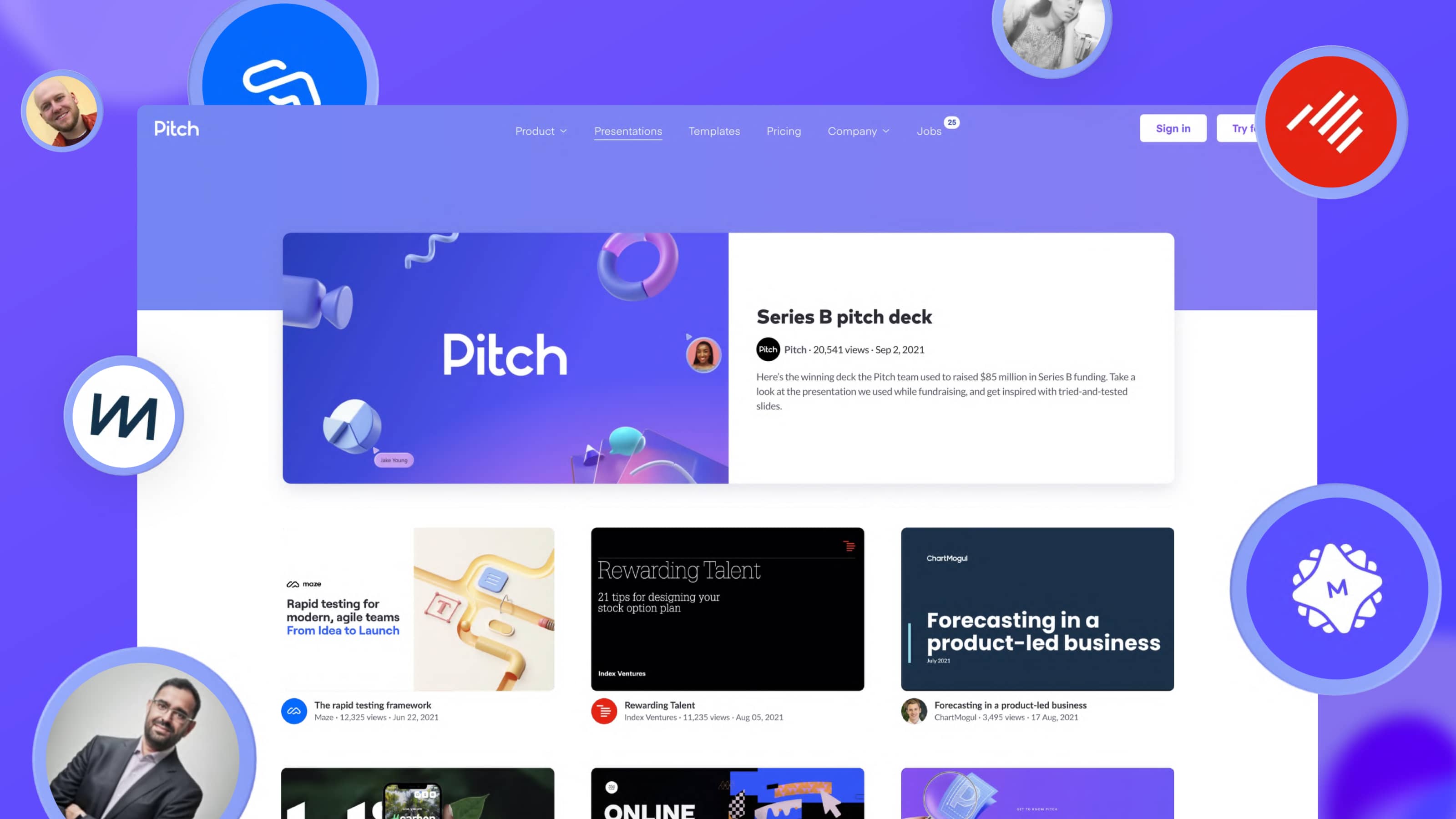 Meet the presentation gallery