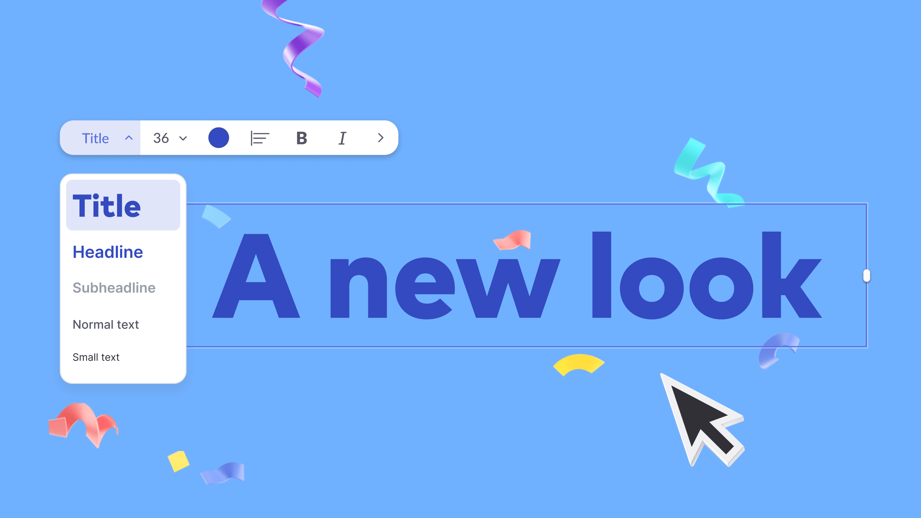 A brand new look